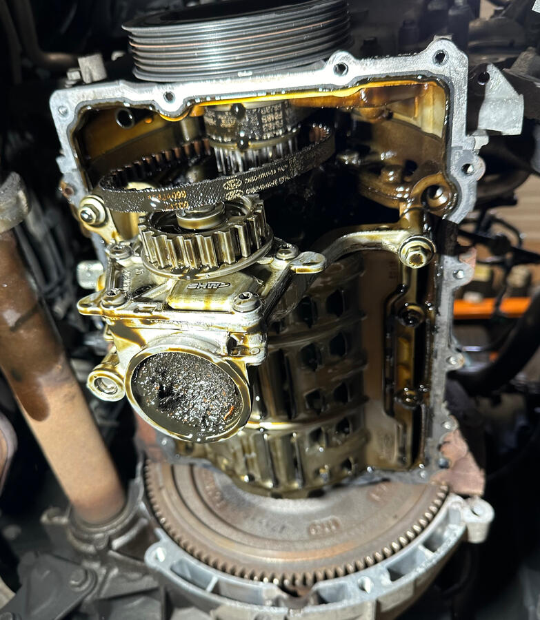 Blocked Strainer on a 1.0 Ecoboost TGPP-Autocare