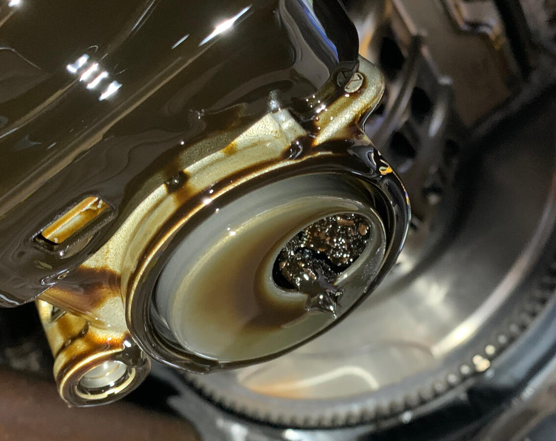 Blocked Strainer in a ecoboost